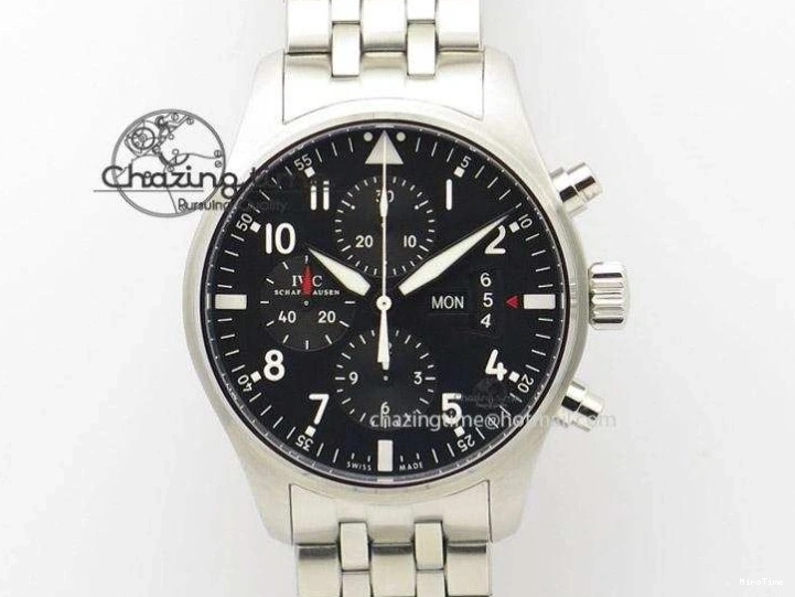 MIROTIME 0403 Mark XVIII Le Petit Prince IW327004 SS Mk Maker Best Edition Blue Dial On Brown Leather Strap A TimelessDesign 7296